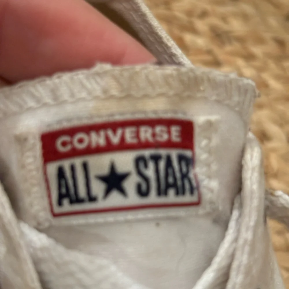 Converse‎ Chuck Taylor White Sneakers Infant Size 9